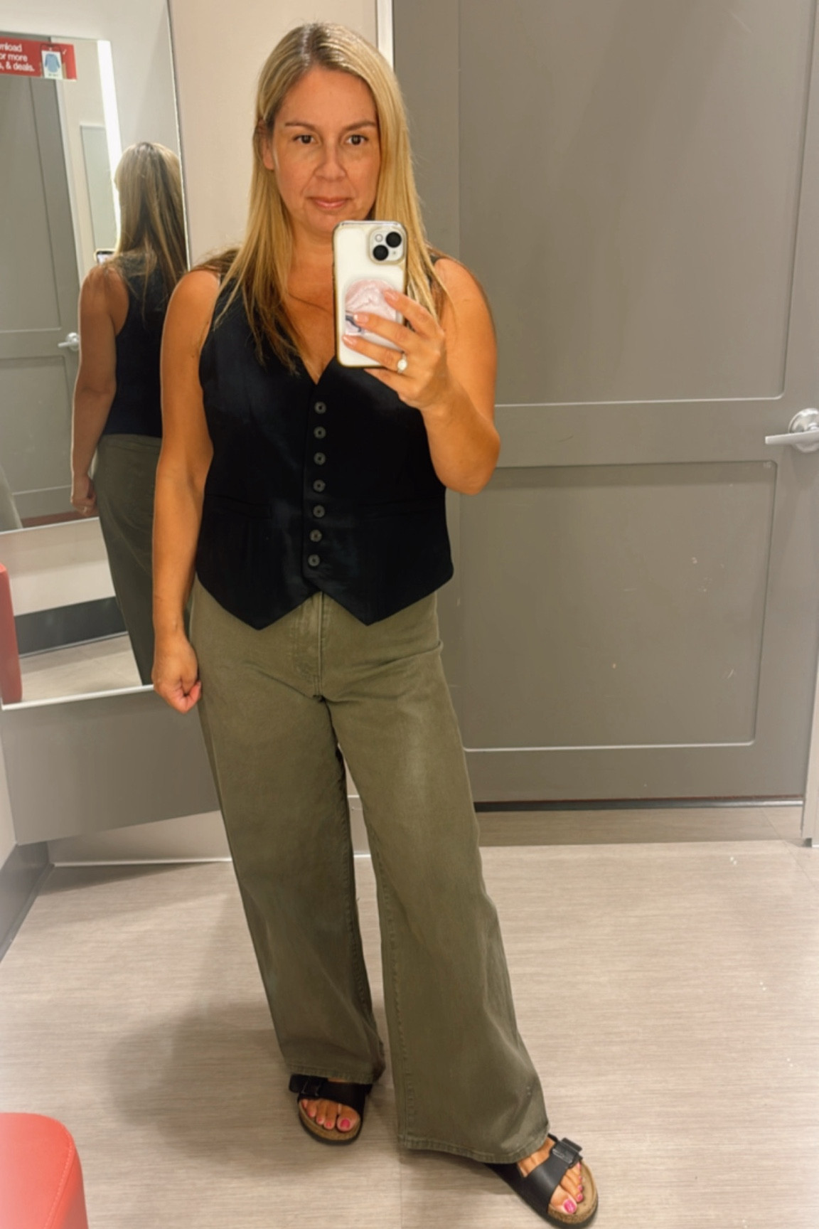 Target try on! I’m wearing a sz 8 in the pants and this vest is a large. It was too big so I ordered a medium 








Fall outfit, teacher outfit

#LTKFindsUnder50 #LTKWorkwear #LTKOver40
