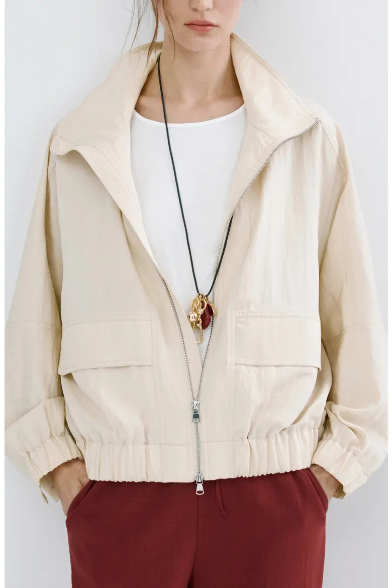 Starring Hailey Bieber Bomber Jacket (Women) | Nordstrom | Nordstrom