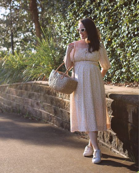 Bump friendly, comfortable and under $100… the perfect dress for Spring 🌼 from #atmosandhere and #theiconic 

I’m wearing a 10 so will be able to wear it after baby too- double win! 

#LTKbump #LTKaustralia #LTKunder100