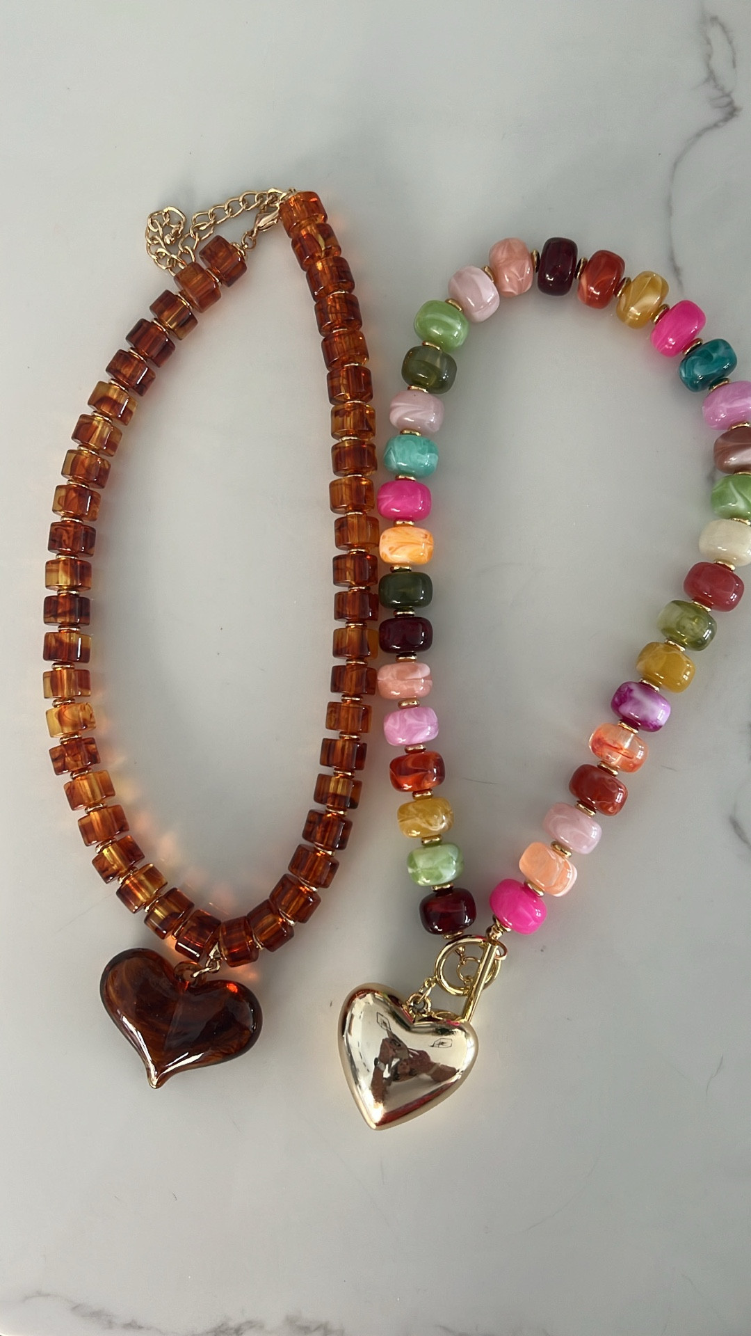 The perfect accessories for Spring! Bubble heart necklace, colorful necklaces for spring. Spring accessories  

#LTKSaleAlert #LTKSeasonal #LTKootd