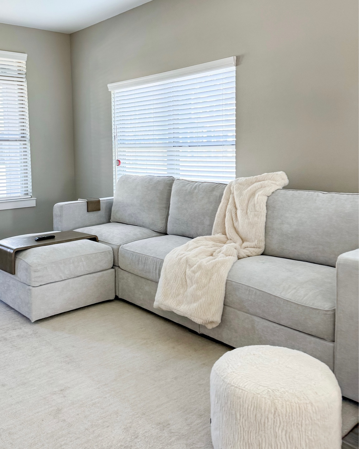 BIG COMFY VIBES 🛋️

one of my most COMFIEST prized possessions is my lovesac sactional. the comfort + built in sound system quality is INSANEEE.

i’m patiently waiting on my a couple of services to be installed so that i am able to enjoy my movie theater lol. that’s what i call the living room bc that’s the experience the sactional provides me 🫠

anyways i’m sleeping here tonight; the stairs + the set up of the couch done wore me OUT for the day. i cannot see myself move another bone tonight. 

goodnight 🫶🏽

#LTKhome