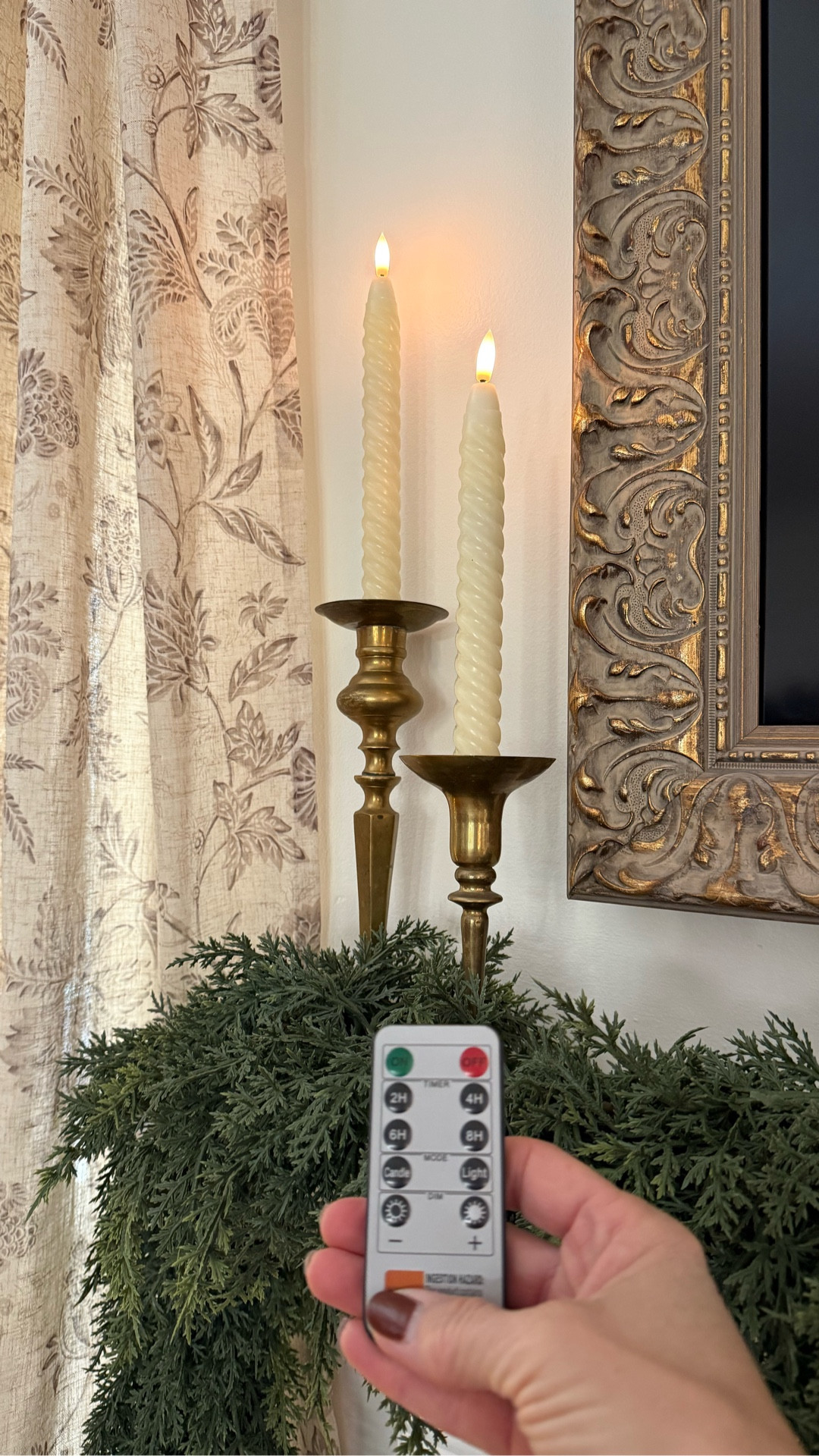 Here’s another candle that’s used every night in our home!  They’re perfect to “burn” when it starts getting dark so early.  It makes the room feel so cozy 

#LTKHoliday #LTKHome #LTKStyleTip