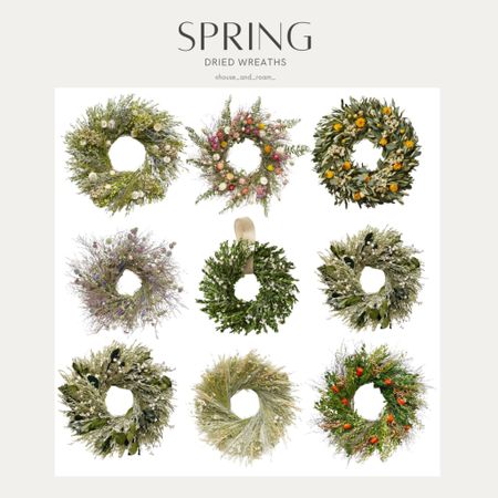 Organic beauty for your front door: My favorite dried wreaths for a spring touch. #springdecor #wreath #homedecor

#LTKhome #LTKstyletip #LTKSpringSale