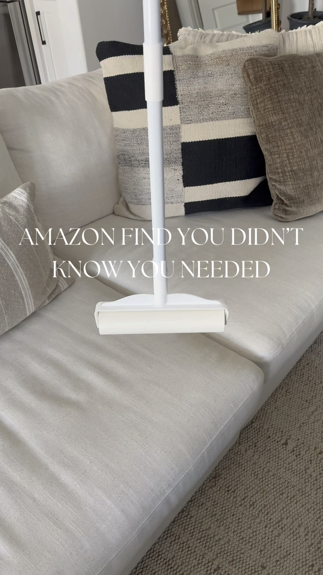 Amazon find you didn't know you needed! Extendable lint roller makes cleaning your couches and furniture so easy! Especially if you have pets. 🐶👌🏼 

Amazon, Amazon home, Amazon gadgets, home hacks, pets, dogs, lint rollerr

#LTKPets #LTKFindsUnder50 #LTKHome