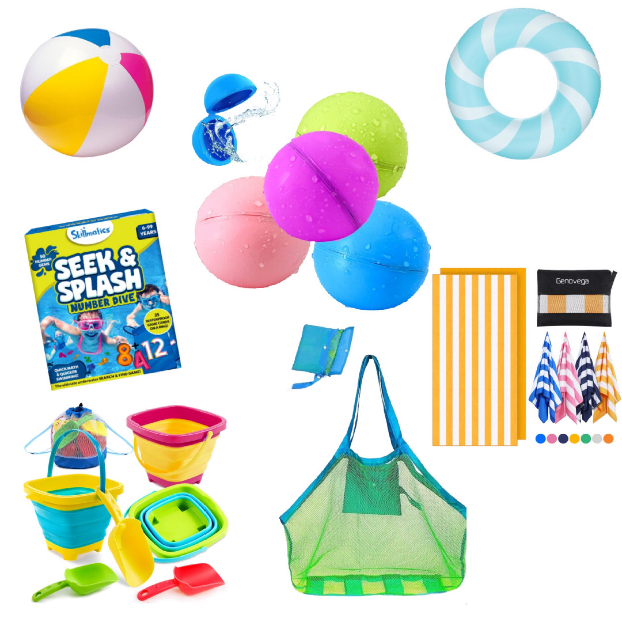 
Whether you are flying to a beach destination or packing the car and trying to save space, here’s your guide to easy to pack beach toys. Giant shovels, plastic buckets and boogie boards might not fit in your suitcase but the list of beach activities for kids below will fit easily!

#LTKtravel #LTKSeasonal #LTKkids