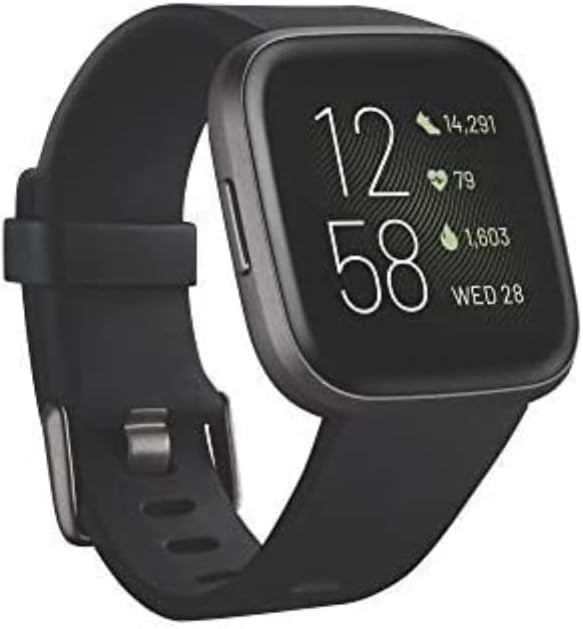 Fitbit Versa 2 Health and Fitness Smartwatch with Heart Rate, Music, Alexa Built-In, Sleep and Sw... | Amazon (US)