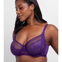 Women's Purple Lace Bra Dorina New Look | New Look (UK)