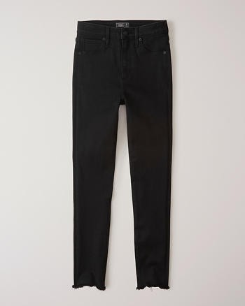 High Rise Super Skinny Ankle Jeans | Abercrombie & Fitch US & UK