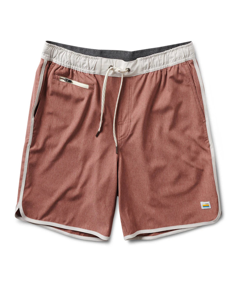 Banks Short | Terracotta Linen Texture | Vuori Clothing