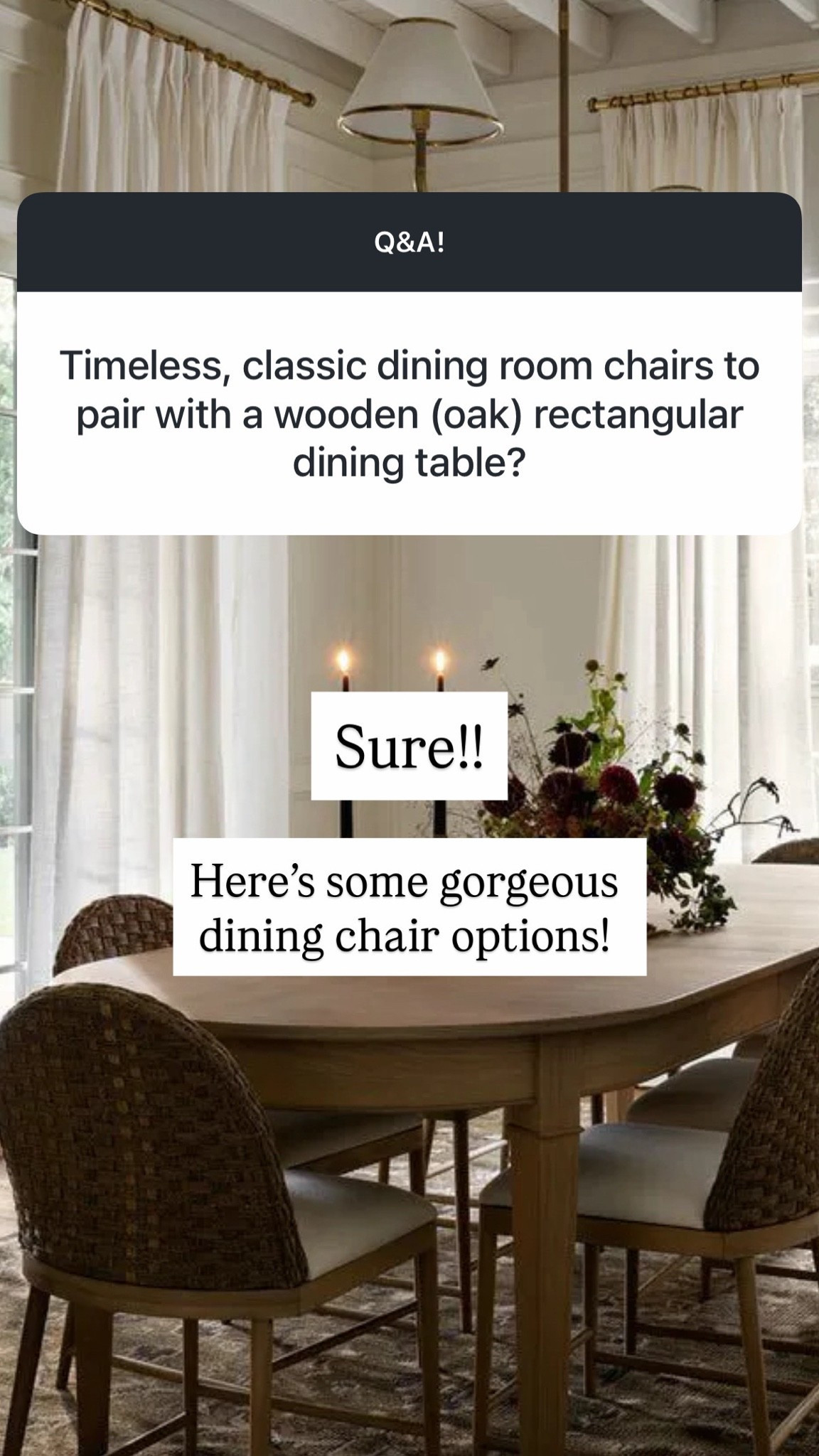 Dining room chair
