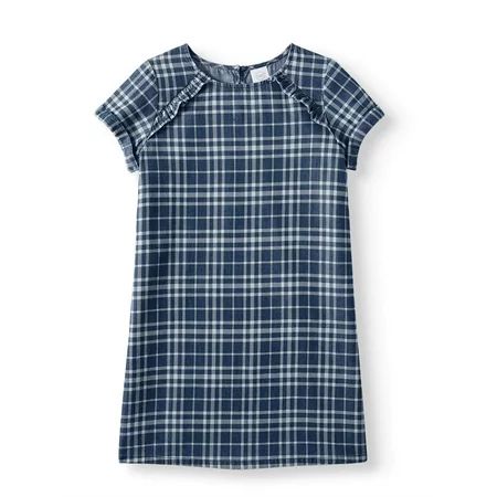 Wonder Nation Cap Sleeve Shift Dress (Little Girls, Big Girls & Plus) | Walmart (US)