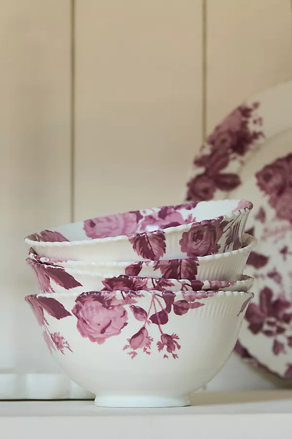 Abi Stoneware, Set of 4, Cereal Bowls | Anthropologie (US)