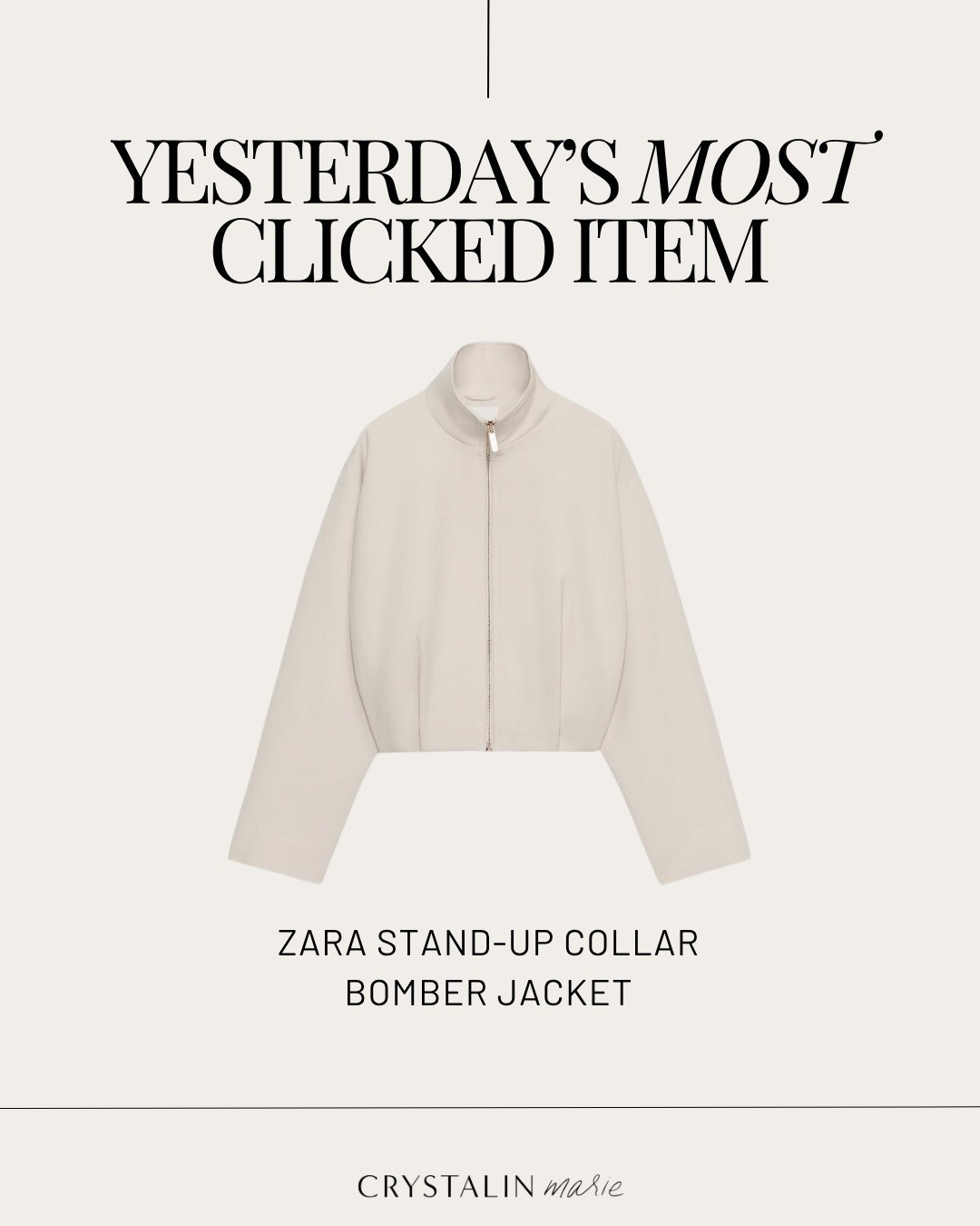the Zara bomber jacket so good, I got it in 2 colors 👏🏼 i have the small.