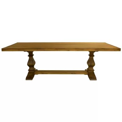 Balduíno Maple Extendable Solid Wood Dining Table One Allium Way® Color: Distressed Flax, Size: 29.7 | Wayfair North America