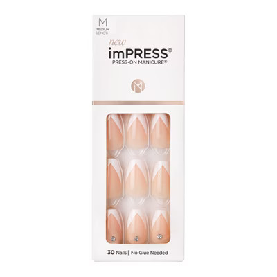 imPRESS Press-On Manicure Press-On Nails - So French - 30ct | Target