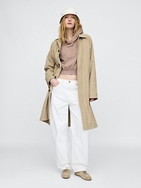 VintageSoft Cropped Logo Hoodie | Gap (US)