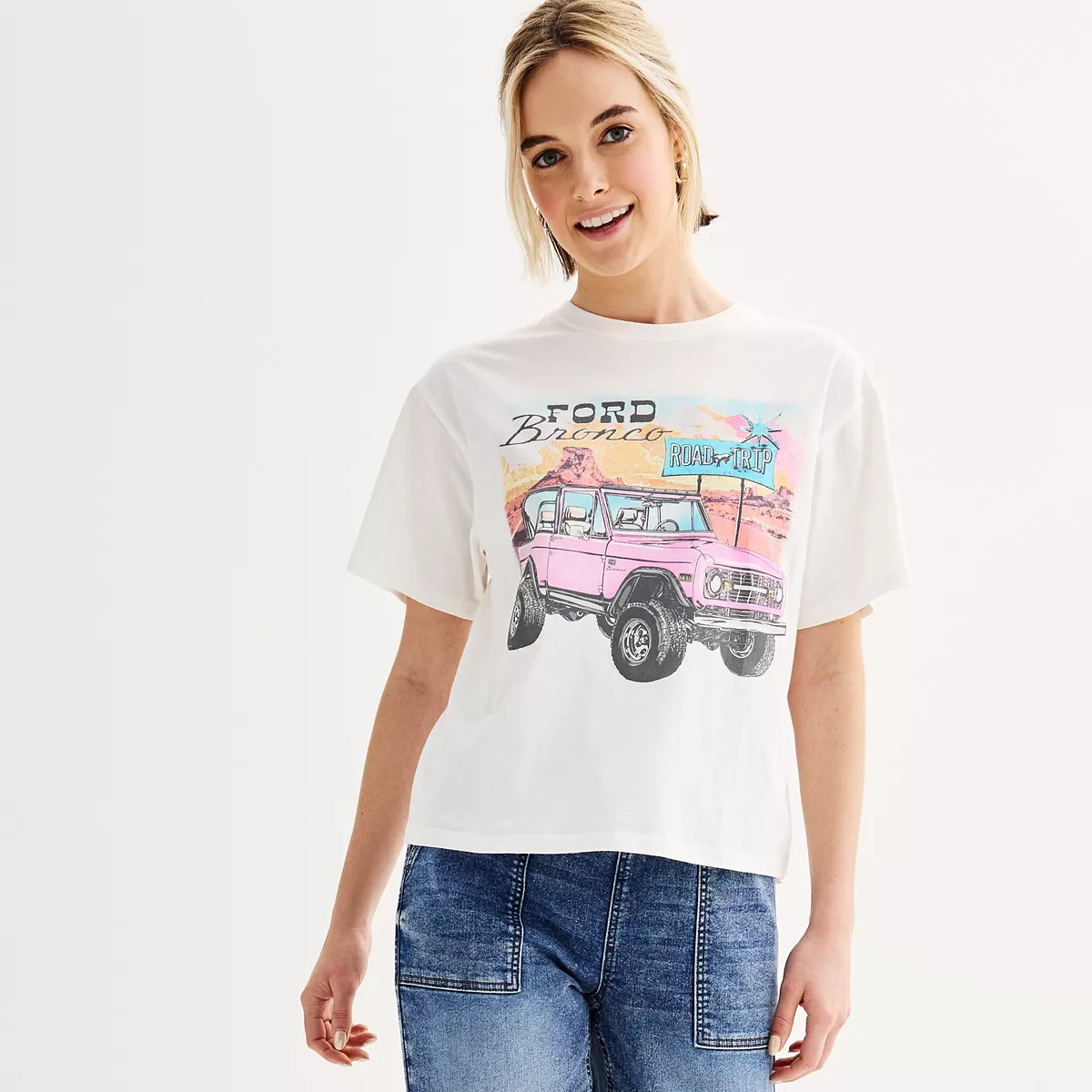Juniors' Ford Bronco Graphic Tee | Kohl's