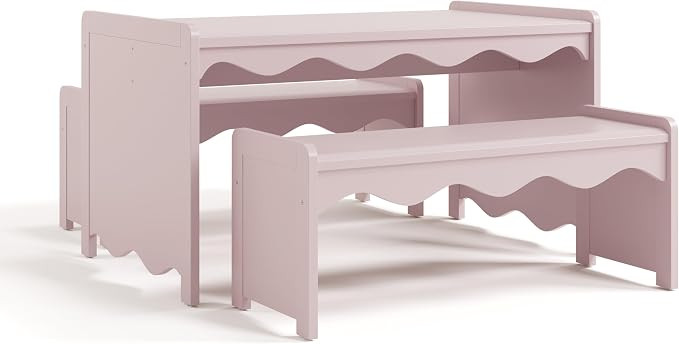 Storkcraft Casablanca Montessori Indoor Kids Table & Bench Set – Premium Kids Activity Table an... | Amazon (US)
