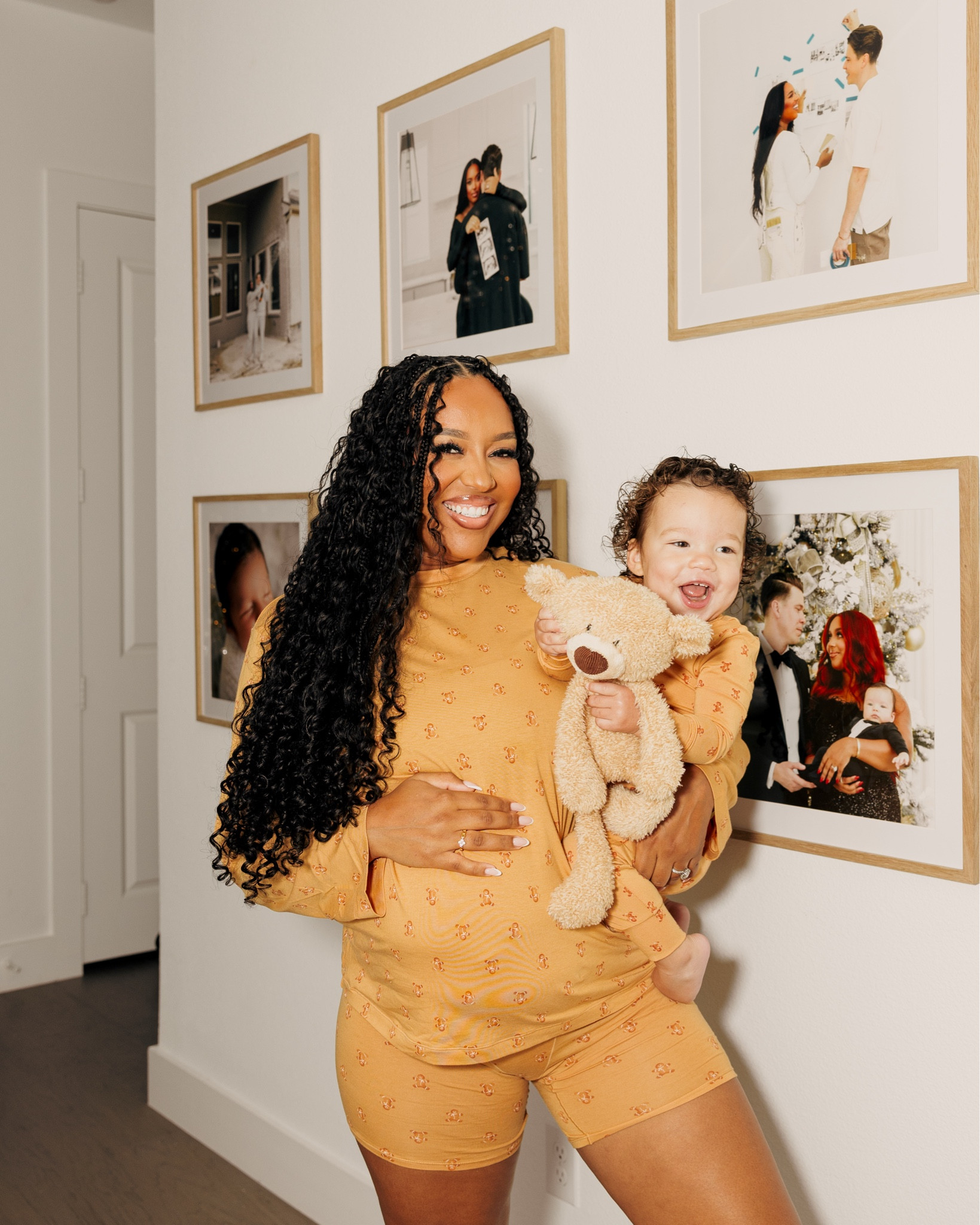 Cozy family pajamas from skims, home decor, frames for gallery wall, modern, Christmas pajamas, matching pajamas! 

#LTKFamily #LTKBaby #LTKHome