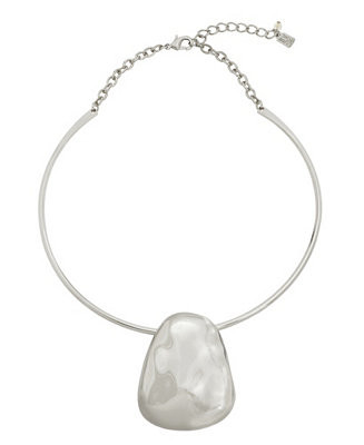 Sculpted Pendant Wire Necklace | Macy's