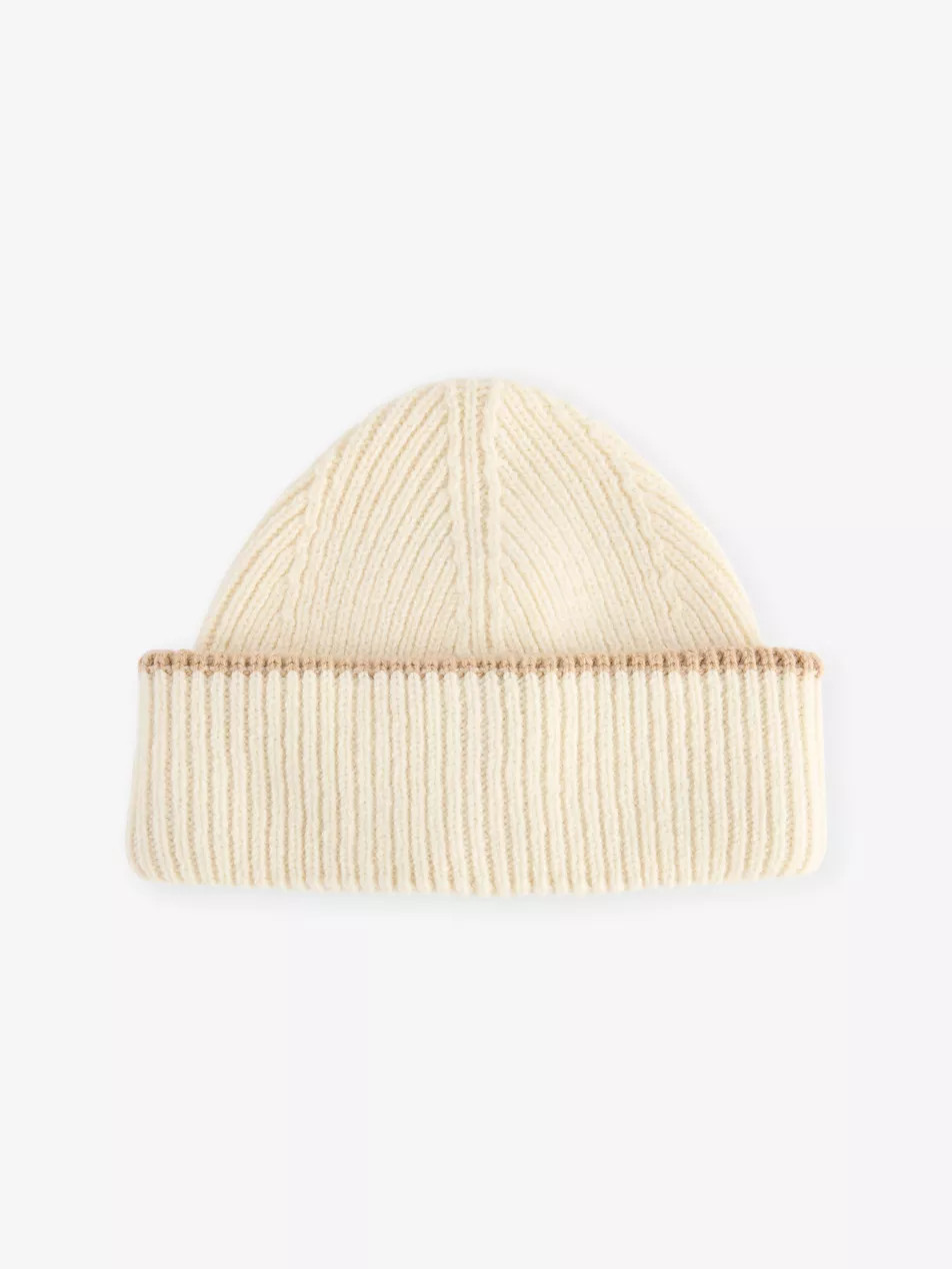 Chunky Ribbed Wool Beanie | Selfridges