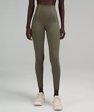 Everlux and Mesh Super-High-Rise Training Tight 25" | Women's Leggings/Tights | lululemon | Lululemon (US)