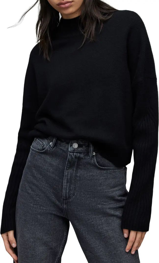 Orion Mock Neck Cashmere & Wool Sweater | Nordstrom