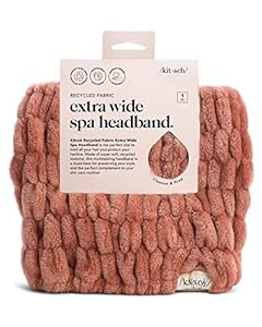 Kitsch Spa Extra Wide Facial Headband - Multipurpose Skincare Spa Headband for Washing Face - Mak... | Amazon (US)