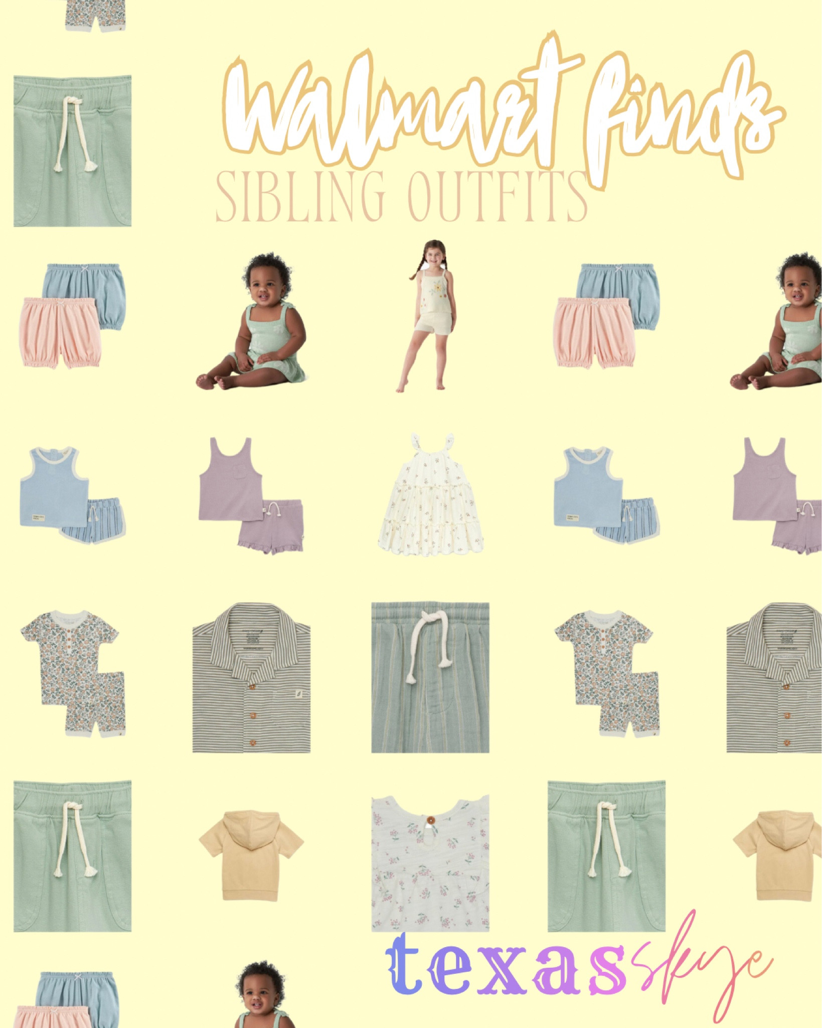 Walmart finds
Walmart sibling outfits for photo shoot

Walmart baby clothes
Walmart toddler clothes
Walmart toddler boy outfits
Walmart toddler girl outfits

