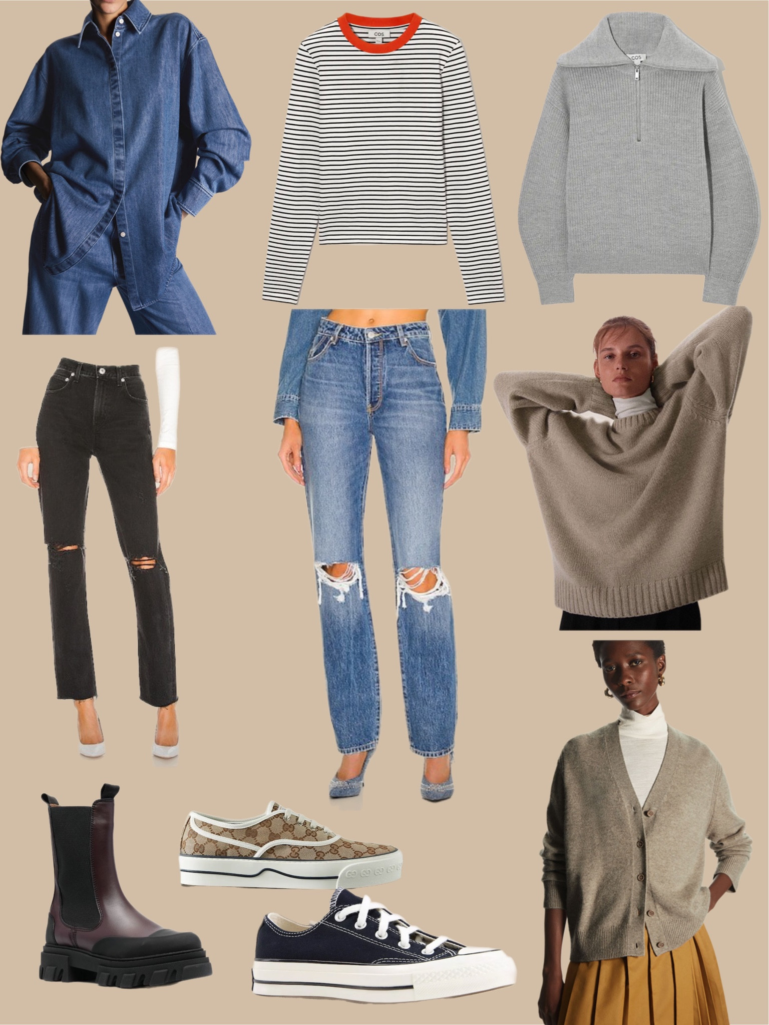 Capsule collection
Jeans
Knitwear 
Sneakers
Autumn lookbook
Boots
Top
Denim jacket

#LTKeurope #LTKstyletip #LTKshoecrush