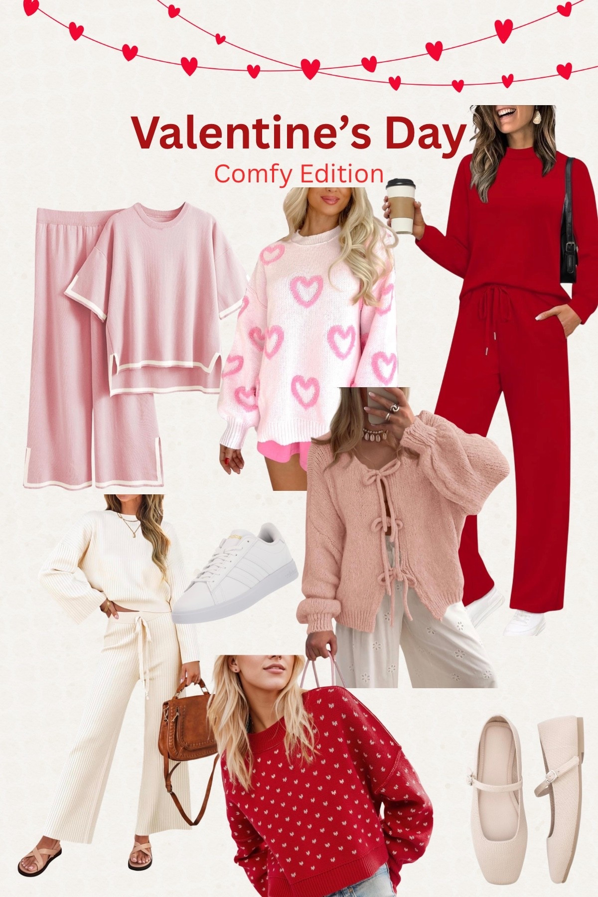 Valentine’s Day Comfy Clothes Favorites

#LTKSeasonal #LTKValentine #LTKootd