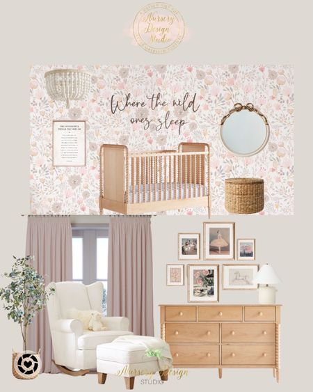 Girl’s room inspiration, blush nursery, blush decor 

#LTKbump #LTKhome #LTKbaby