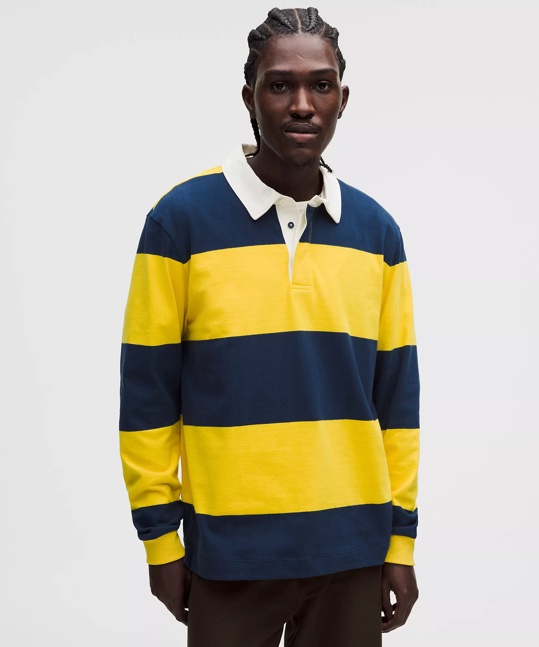 Long-Sleeve Cotton Rugby Shirt | Lululemon (US)