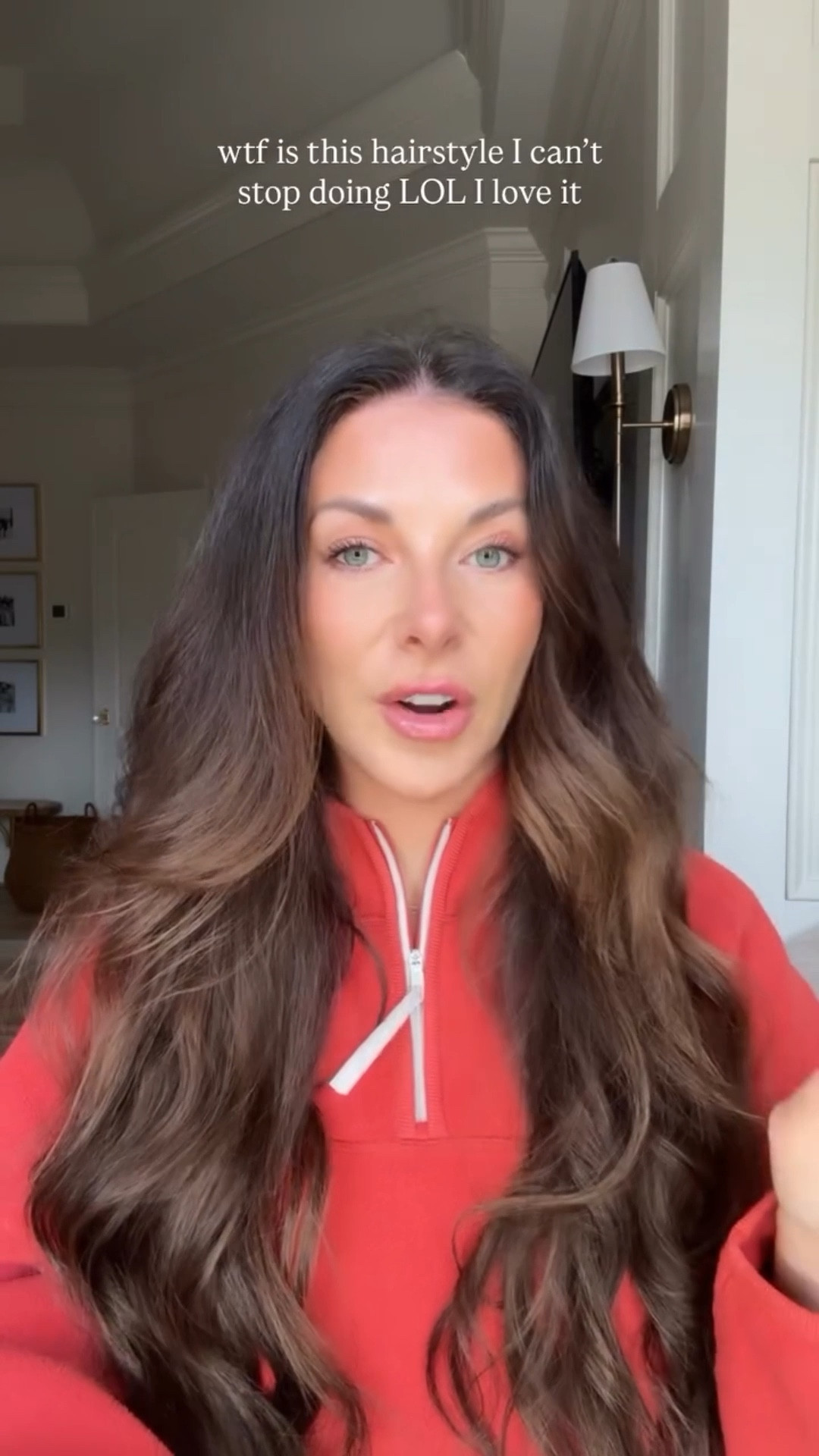 wtf is this hairstyle I can’t stop doing LOL I love it