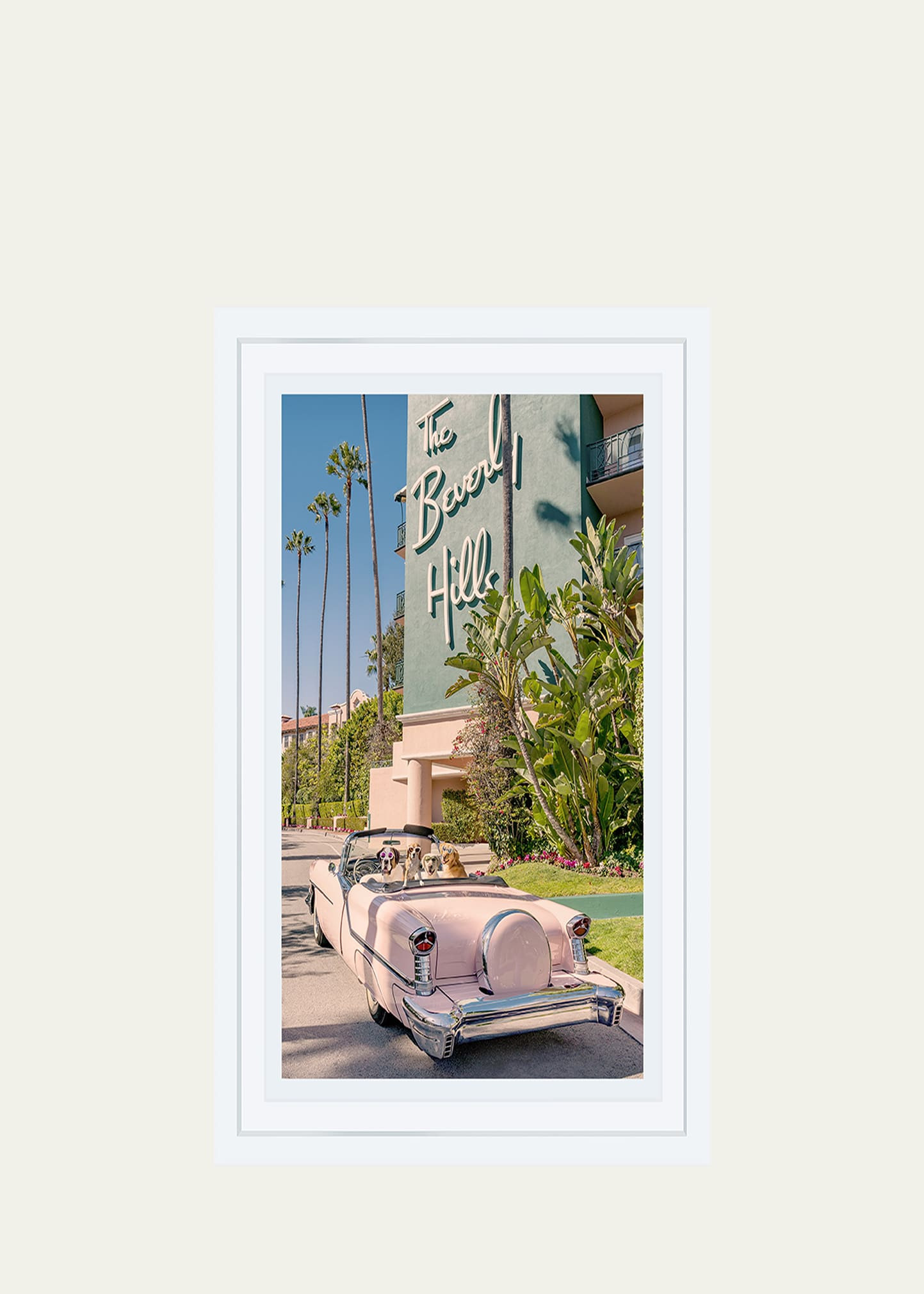 Gray Malin The Beverly Hills Hotel Mini Print | Bergdorf Goodman
