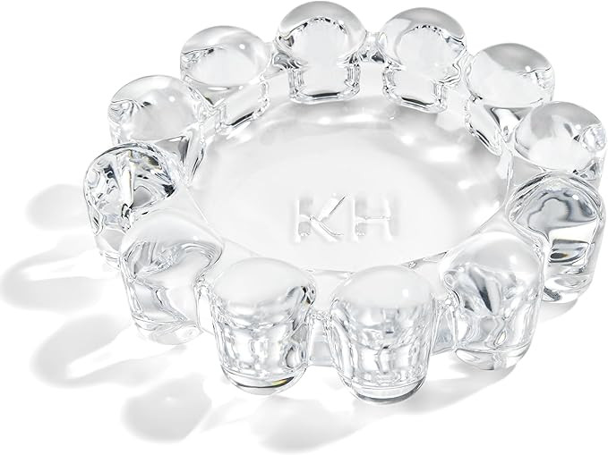 khtumeware 1 Pack Bubble Candle Dish – Chic Clear Glass Candle Dish for Home Decor – Decorati... | Amazon (US)