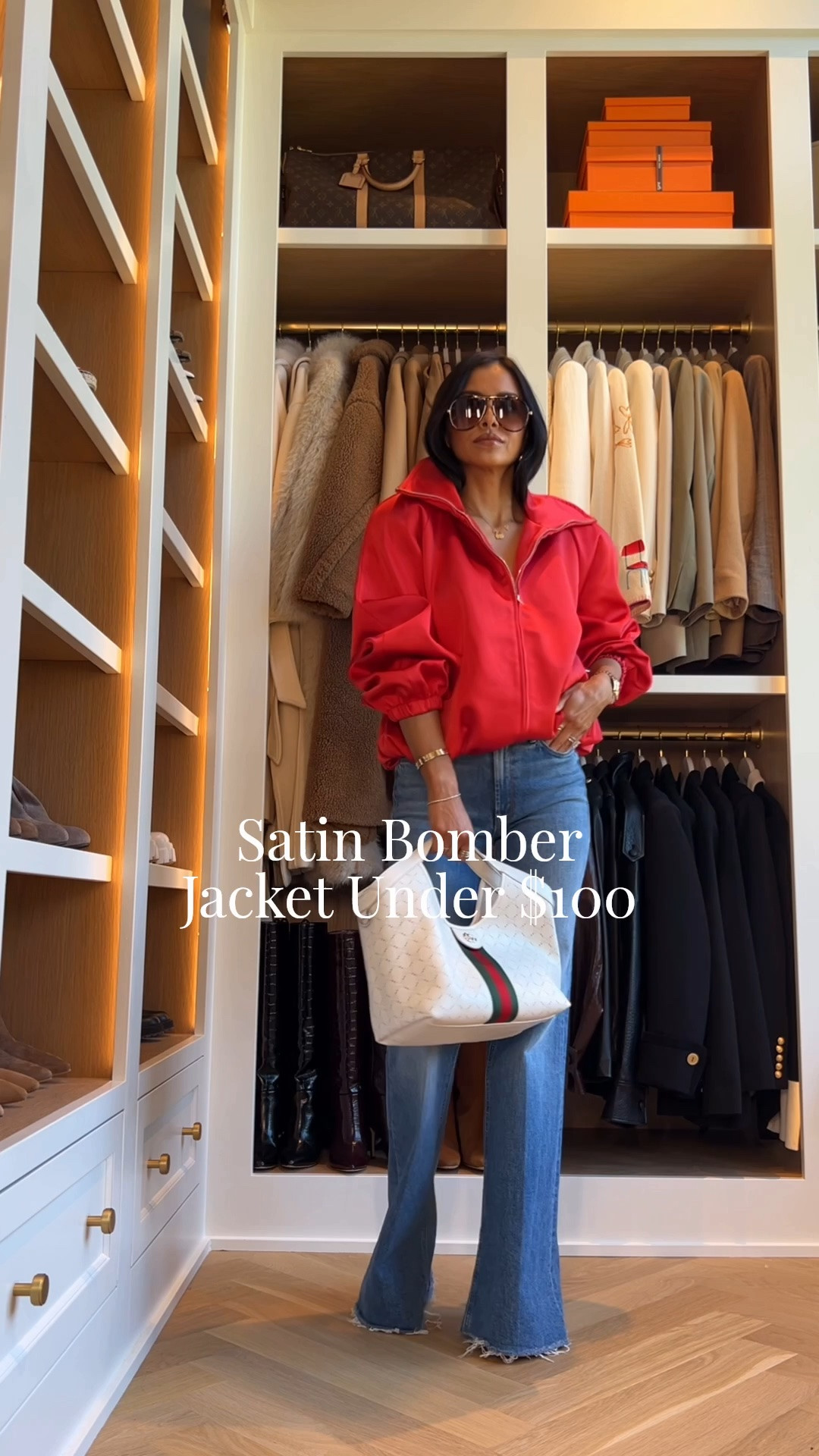 Fall outfit ideas
Zara red satin bomber jacket

#LTKSeasonal #LTKOver40 #LTKootd