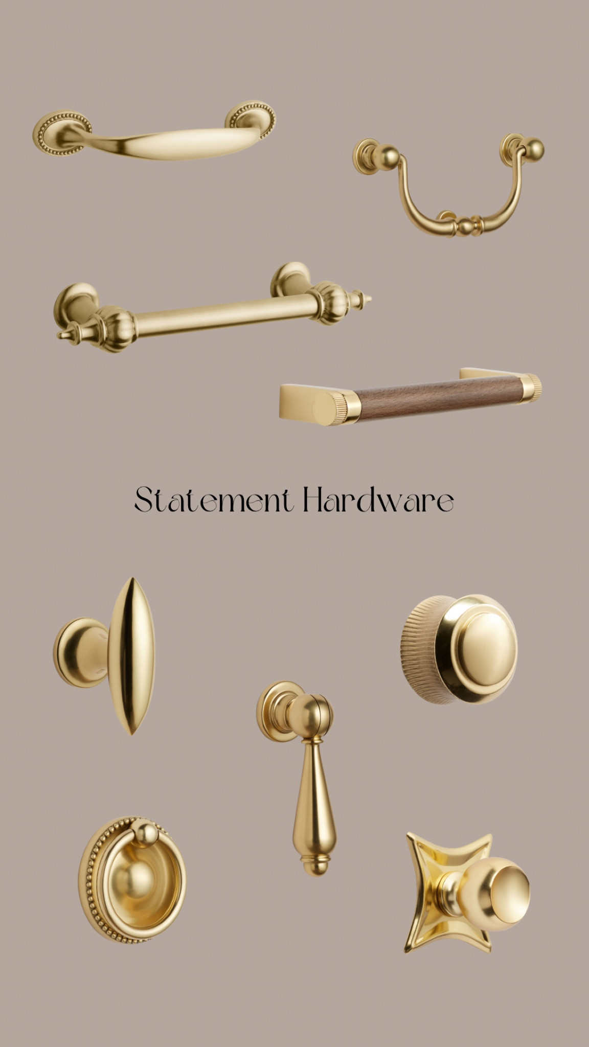 Statement hardware - perfect for a powder bath or bar!✨

#LTKSaleAlert #LTKHome #LTKFindsUnder50