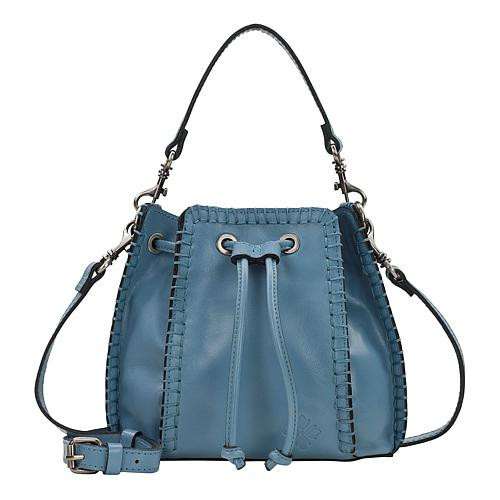 Patricia Nash Xena Drawstring Crossbody - Orange | HSN