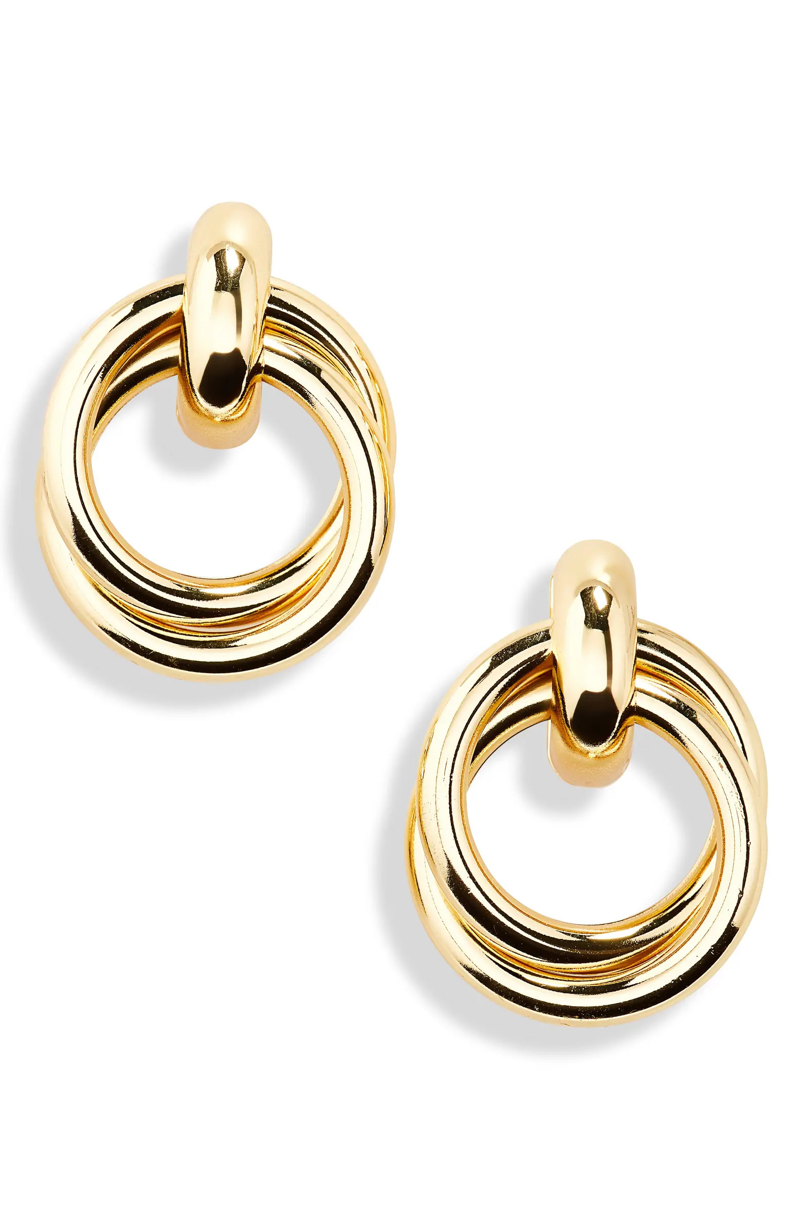 Double Ring Drop Earrings | Nordstrom