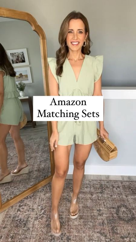 Vacation outfits. Resort wear. Amazon matching set. Bachelorette party. Honeymoon outfit. Tropical outfit. Matching pant set. Amazon swimsuit coverup. Amazon wedges (I went up to a 7 because I didn’t see a 6.5).

*Wearing smallest size in each. 

#LTKMostLoved #LTKtravel #LTKshoecrush