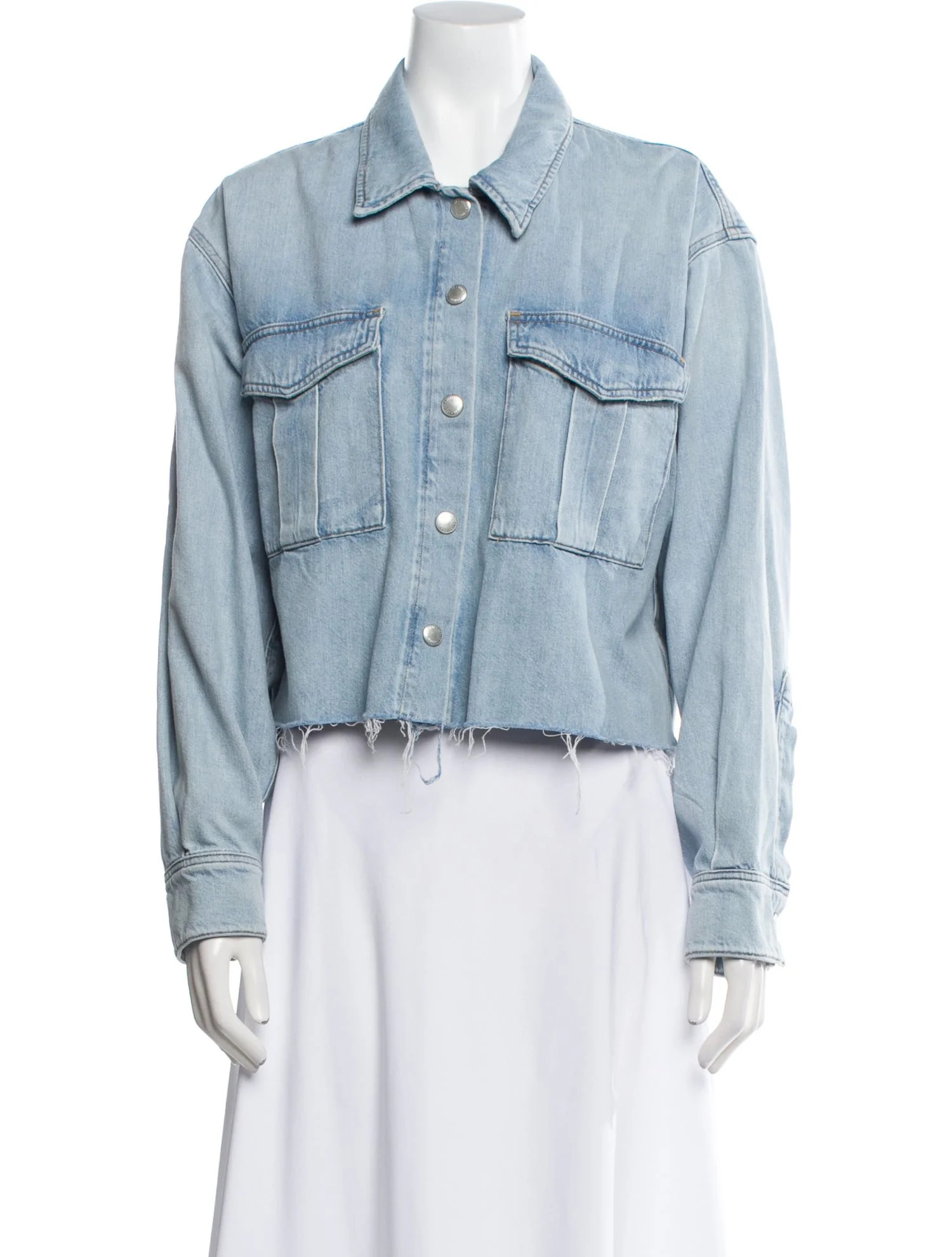 AGOLDE Denim Jacket - Blue Jackets, Clothing - WAGOL109654 | The RealReal | The RealReal