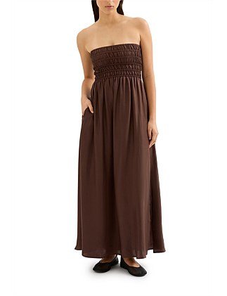 Nude Lucy Zuri Tencel Maxi Dress | David Jones | David Jones (Australia & New Zealand)