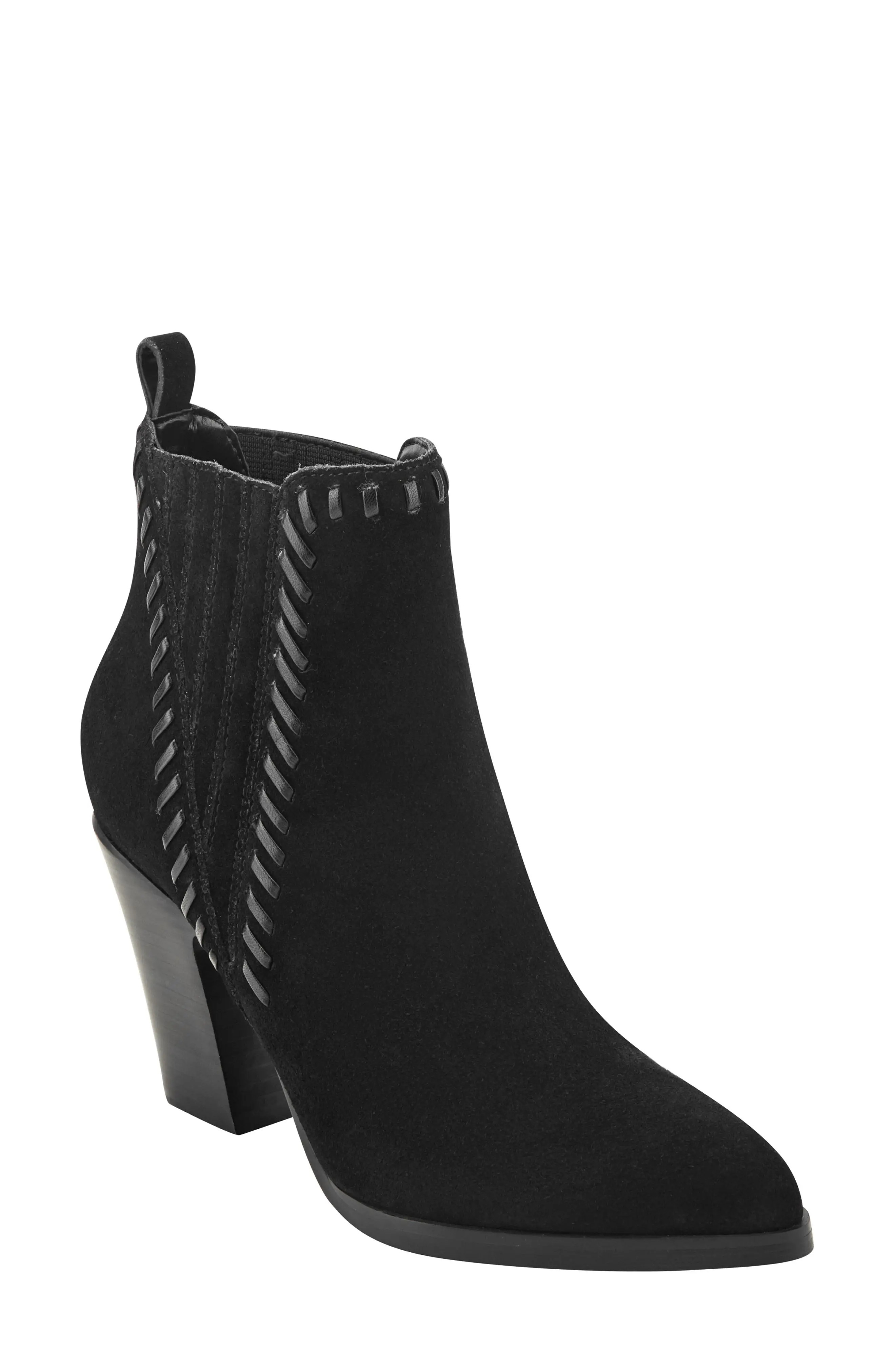 Marc Fisher LTD Alvira Bootie in Dark Brown at Nordstrom, Size 5.5 | Nordstrom