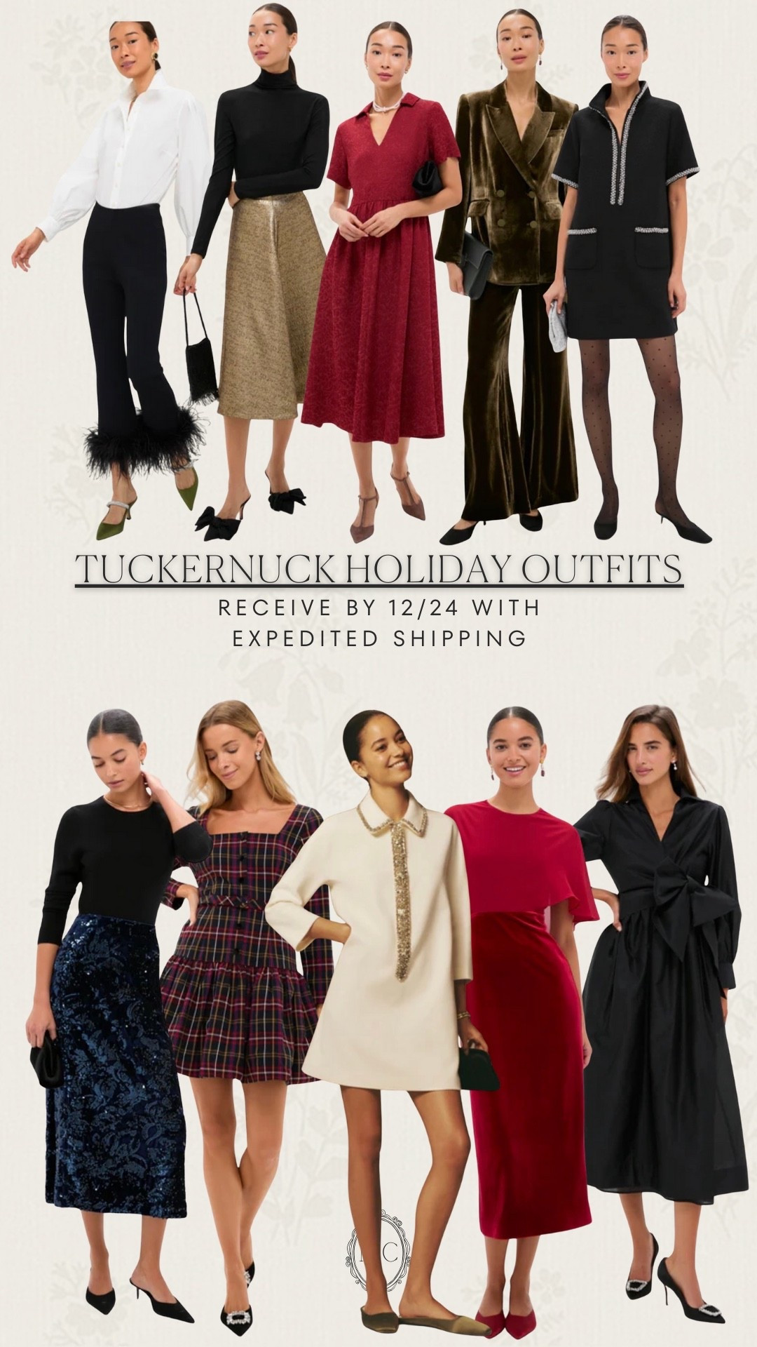 Beautiful Tuckernuck holiday outfits for Christmas & New Years 🎄✨ Order today and receive by 12/24 🤍🔗

#LTKHoliday #LTKGiftGuide #LTKSeasonal