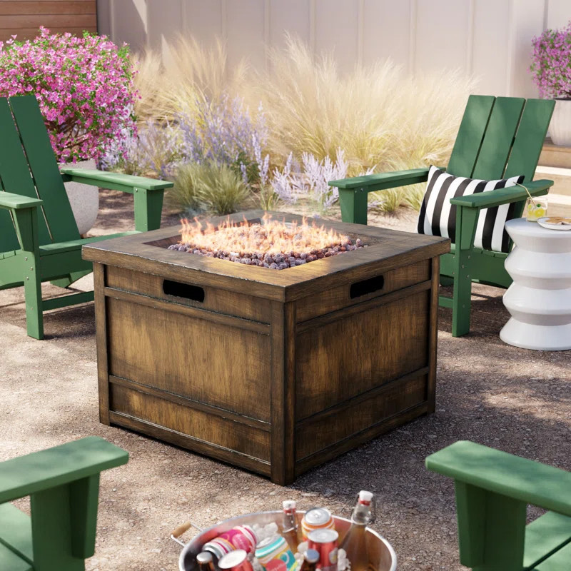 23.25" H x 32" W Propane Outdoor Fire pit | Wayfair North America