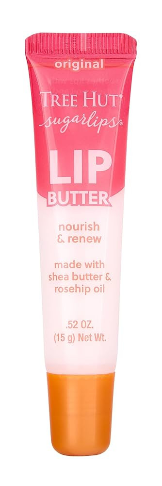 Tree Hut Sugarlips Original Lip Butter, Lock in Moisture & Nourish Skin for Full, Hydrated Lips, ... | Amazon (US)