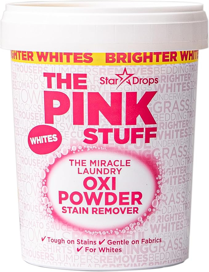 Stardrops - The Pink Stuff - The Miracle Laundry Oxi Powder Stain Remover Specifically Formulated... | Amazon (US)