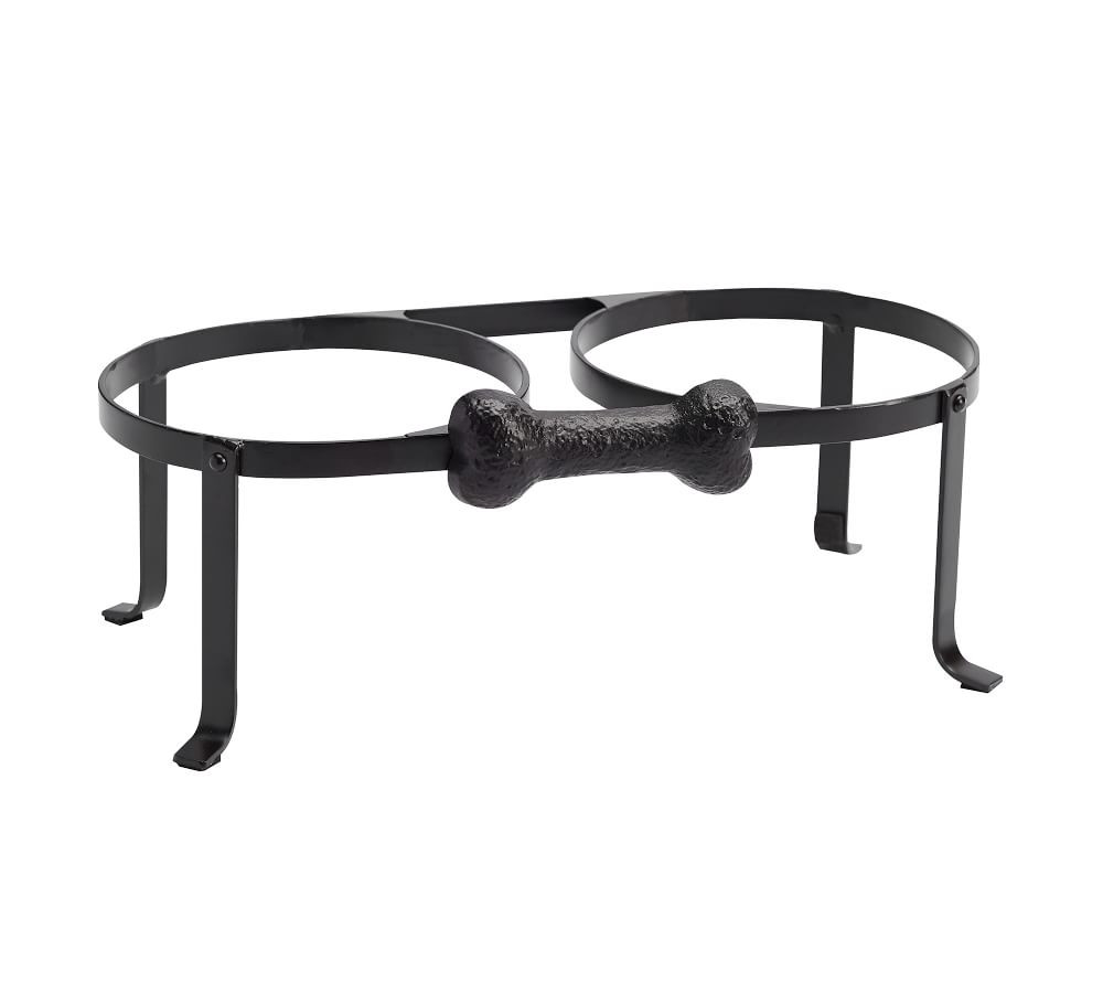 Dog Bone Pet Bowl Stand | Pottery Barn (US)