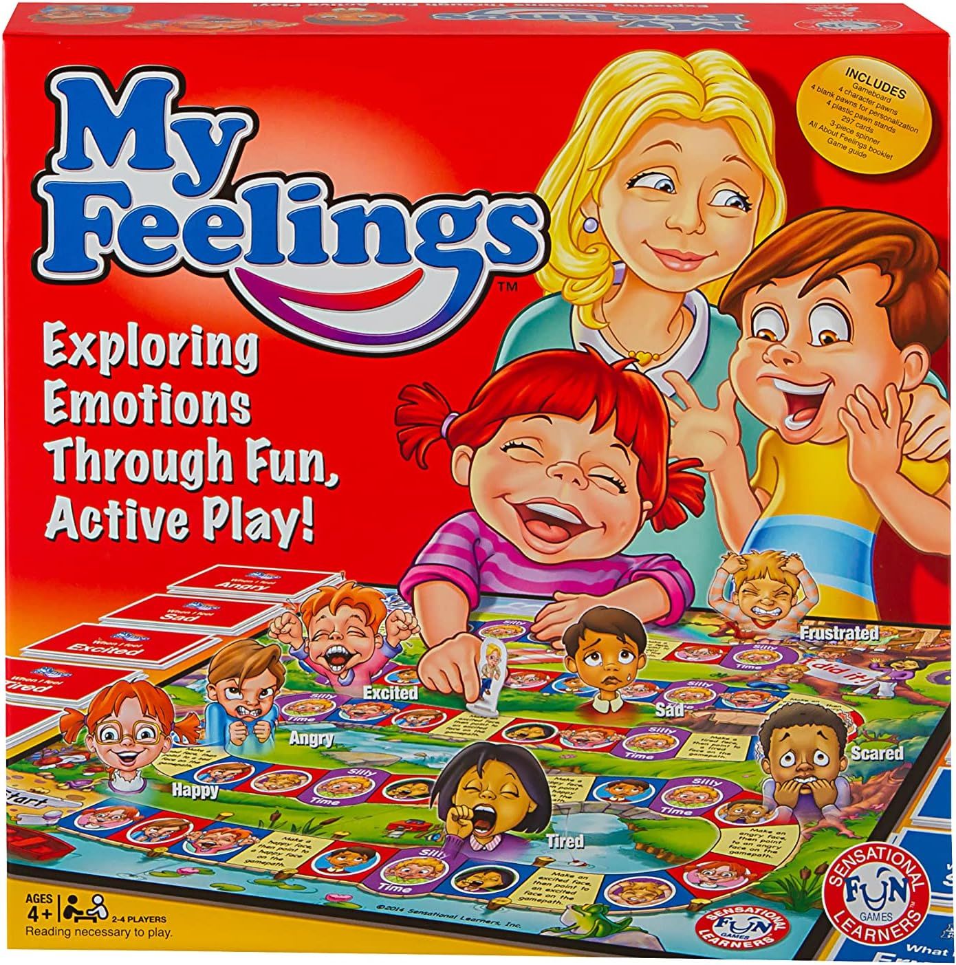 My Feelings, a Fun Game to Help Kids Express Emotions, Improve Social Skills and self Regulation.... | Amazon (US)